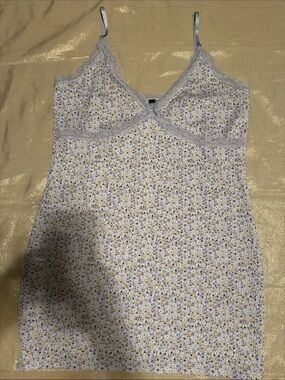 Women’s Lace-Trim Dress Slip Lavender Floral